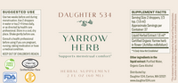 Yarrow Herb Tincture (2 oz)