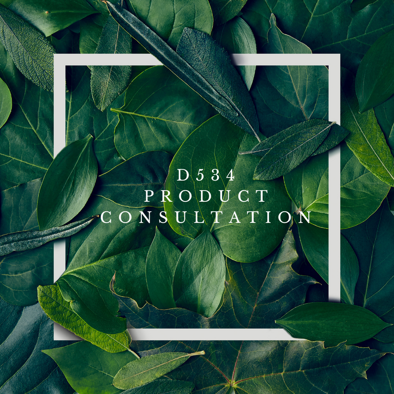 D534 Product Consultation (Schedule via link)
