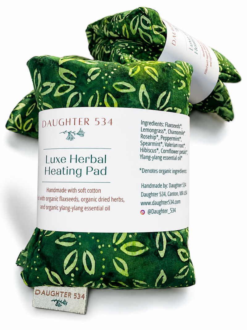 Luxe Herbal Heating Pad, 6"x10" (Organic)