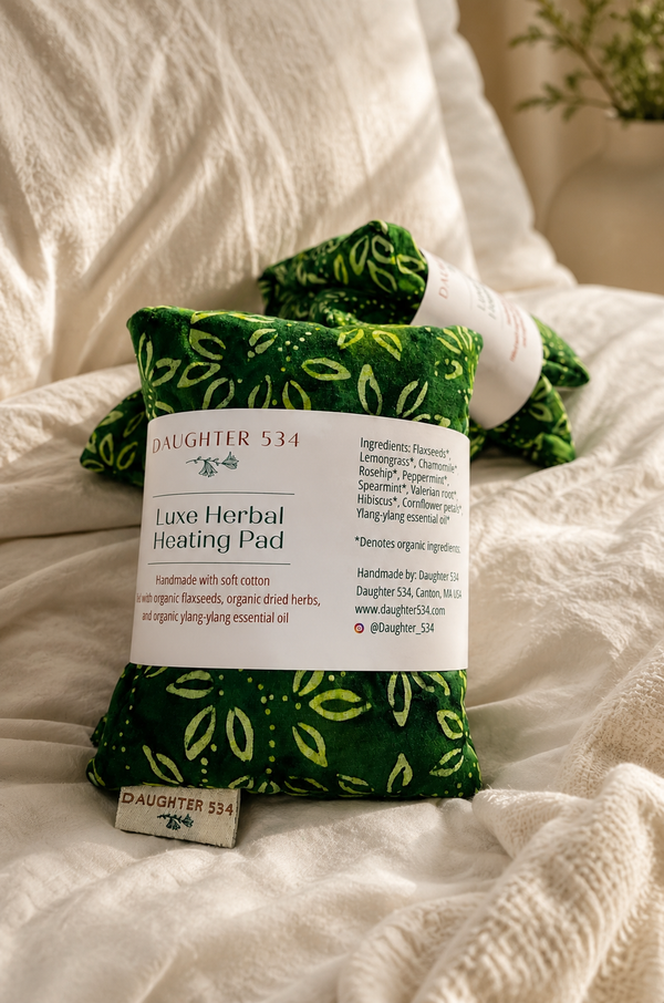 Luxe Herbal Heating Pad, 6"x10" (Organic)