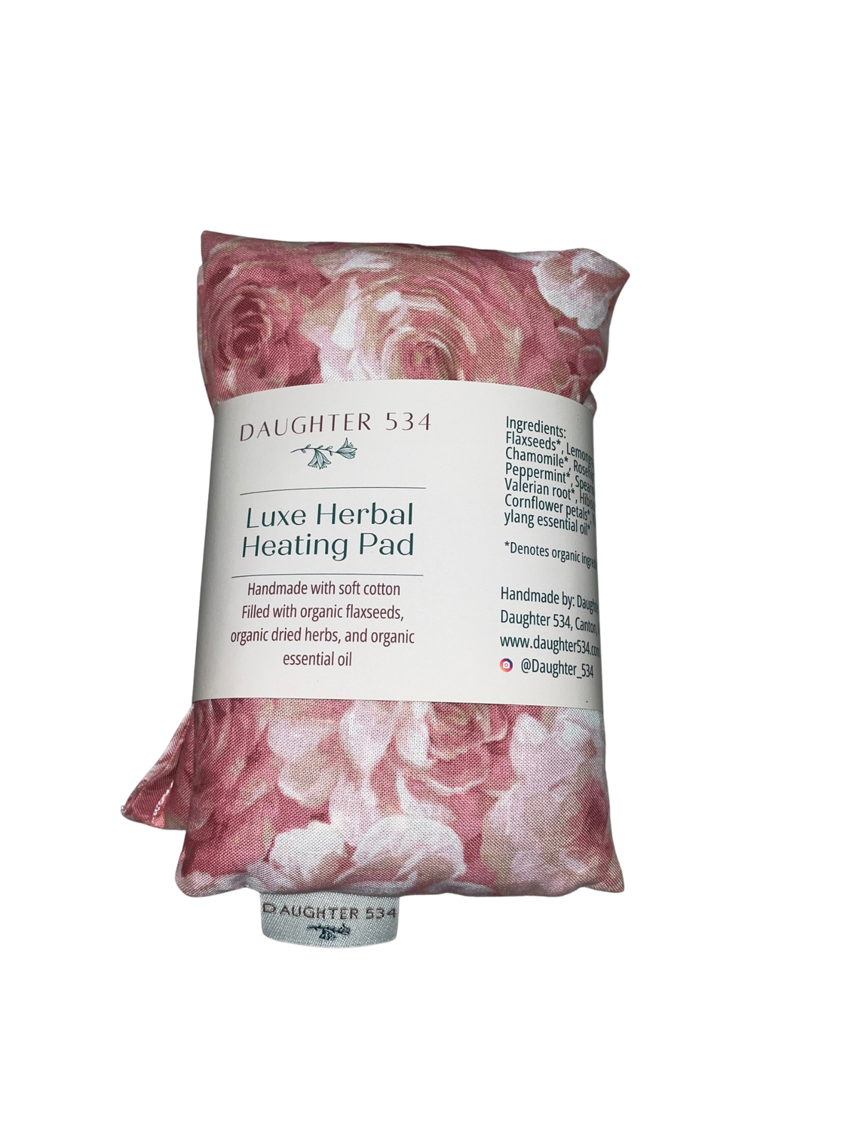 Luxe Herbal Heating Pad, 6"x10" (Organic)