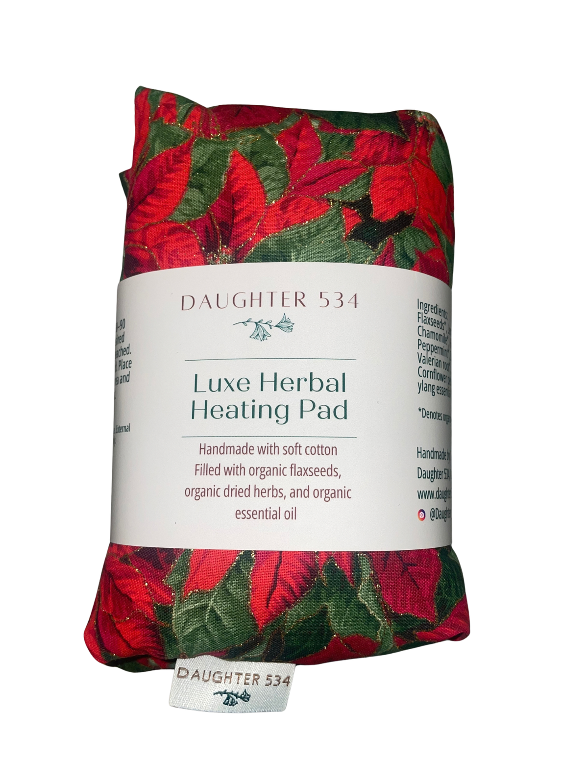 Luxe Herbal Heating Pad, 6"x10" (Organic)